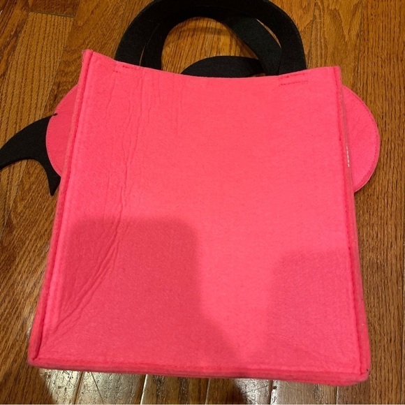 Disney MINNIE MOUSE Pink Halloween Trick Or Treat Bag Tote Glows In The Dark - Picture 6 of 8